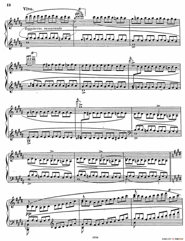 Nocturne Fantasie Op.20（幻想夜曲）