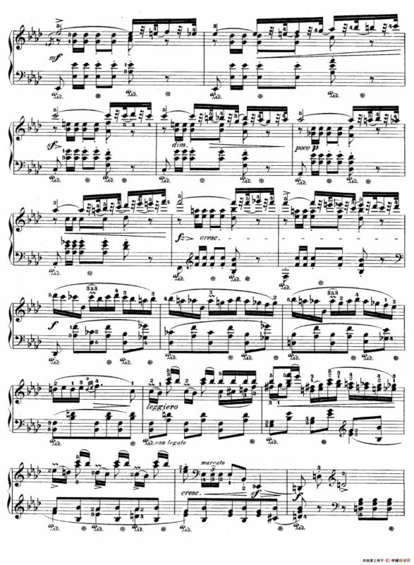 Trois Polonaises Op.71（3首波兰舞曲 No.3）