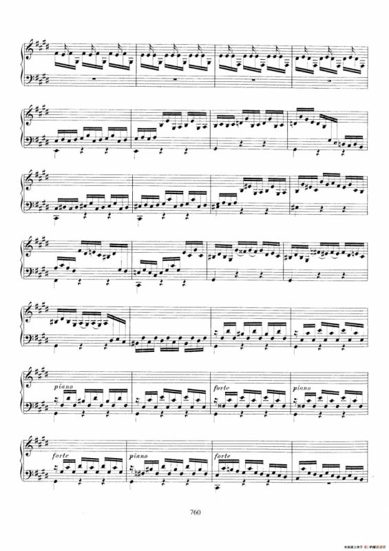 Partita in E Major BWV 1006a（E大调第三无伴奏小提琴组曲·钢琴独奏版）