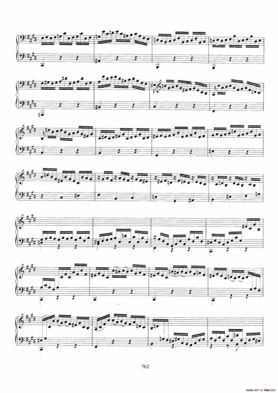 Partita in E Major BWV 1006a（E大调第三无伴奏小提琴组曲·钢琴独奏版）