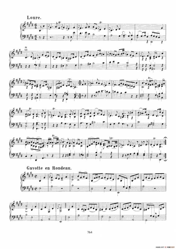 Partita in E Major BWV 1006a（E大调第三无伴奏小提琴组曲·钢琴独奏版）