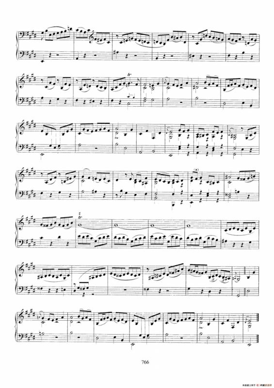 Partita in E Major BWV 1006a（E大调第三无伴奏小提琴组曲·钢琴独奏版）