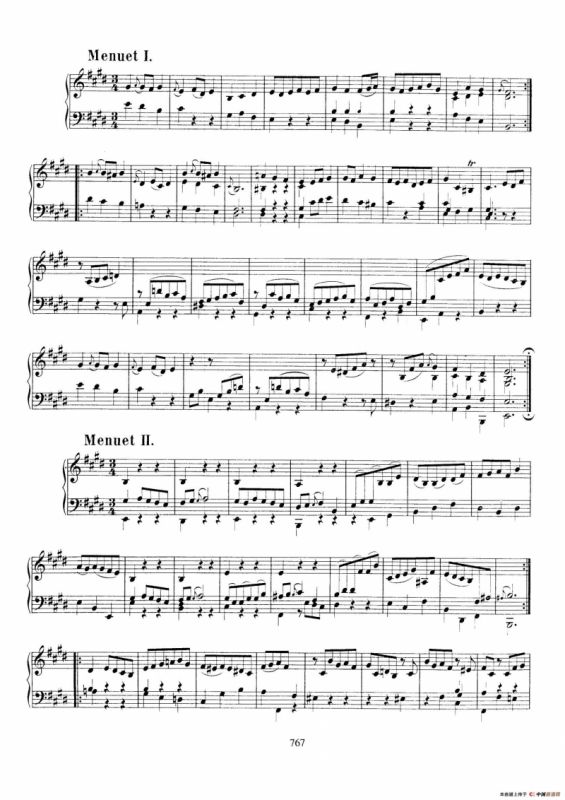 Partita in E Major BWV 1006a（E大调第三无伴奏小提琴组曲·钢琴独奏版）