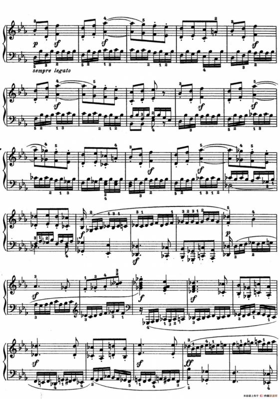 Piano Sonata in Es-dur Op. 27-1（降E大调第十三钢琴奏鸣曲）