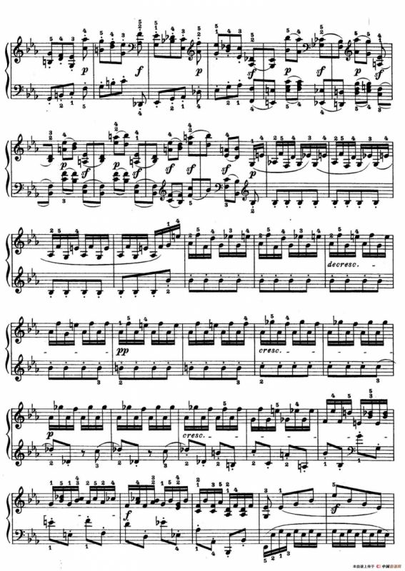 Piano Sonata in Es-dur Op. 27-1（降E大调第十三钢琴奏鸣曲）