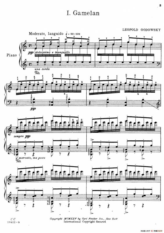 Java Suiten（爪哇组曲·Ⅰ）