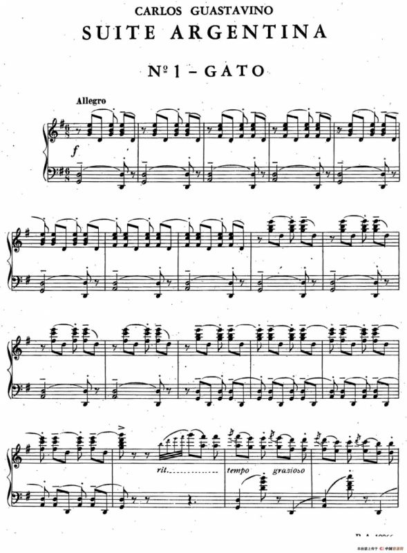 Suite Argentina（阿根廷组曲 No.1）