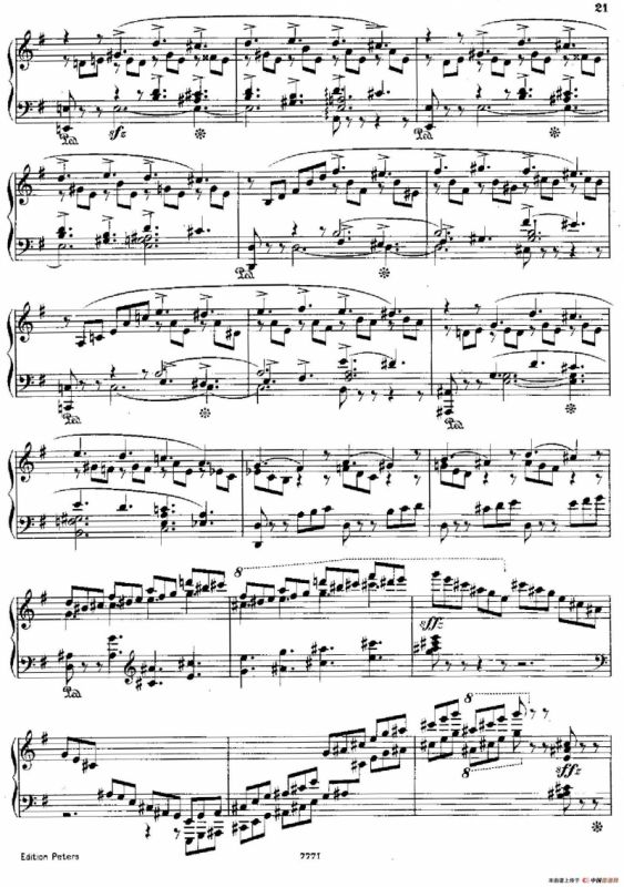 Suite in G Major Op.50（G大调组曲·Ⅳ）
