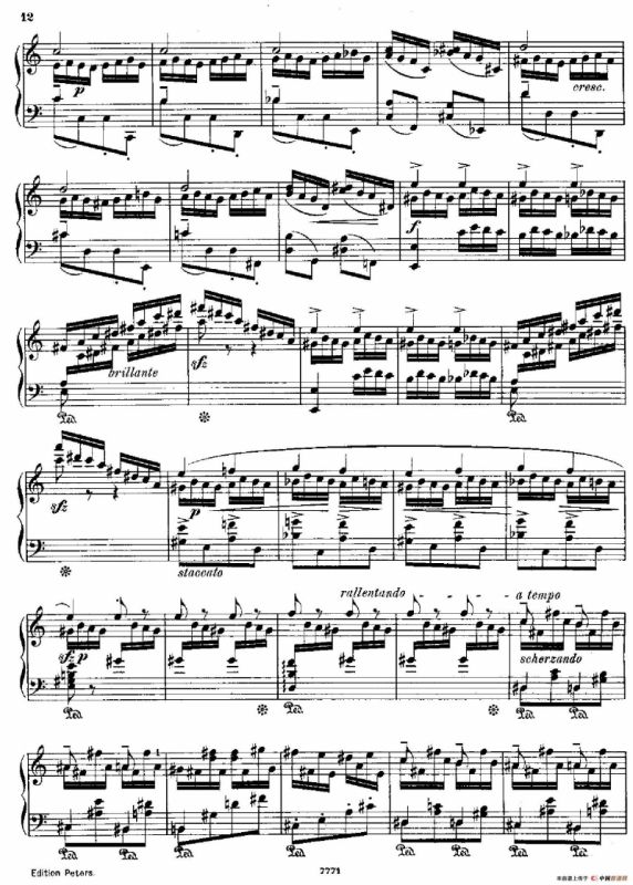 Suite in G Major Op.50（G大调组曲·Ⅲ）