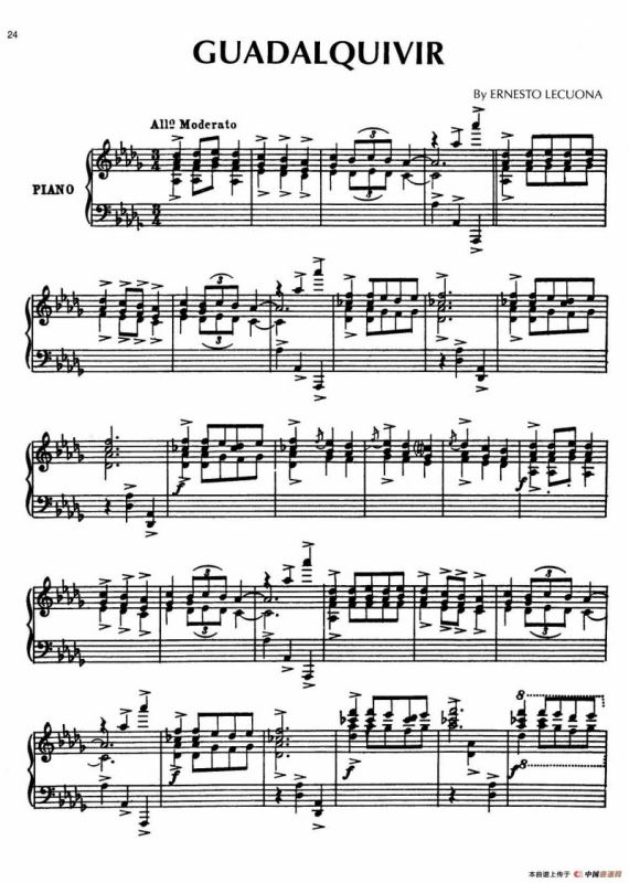 安达卢希亚组曲：Guadalquivir