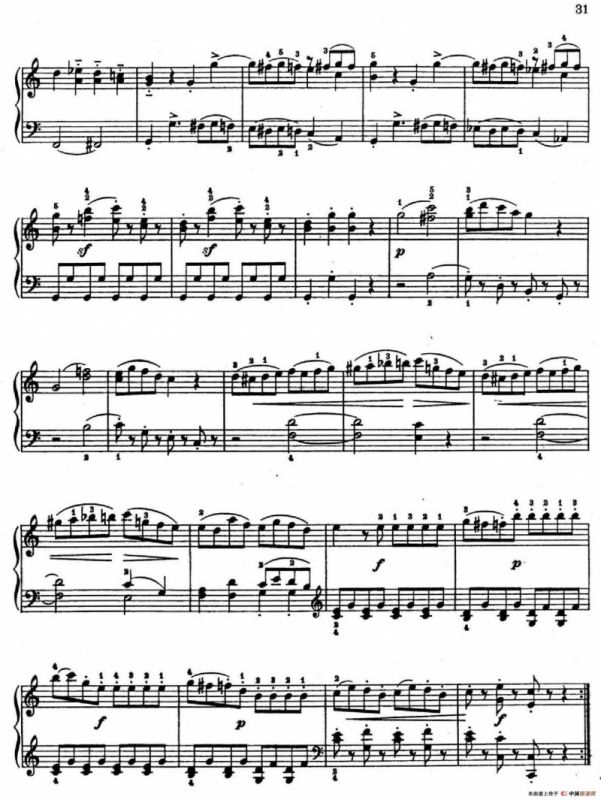 6 Viennese Sonatinas K.439b（6首维也纳小奏鸣曲·Ⅵ）