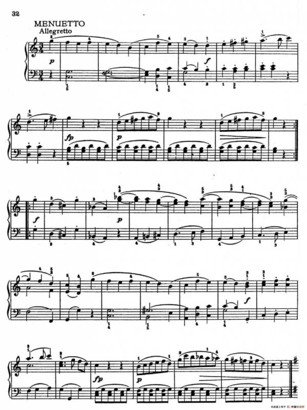 6 Viennese Sonatinas K.439b（6首维也纳小奏鸣曲·Ⅵ）