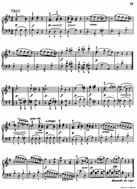 6 Viennese Sonatinas K.439b（6首维也纳小奏鸣曲·Ⅵ）