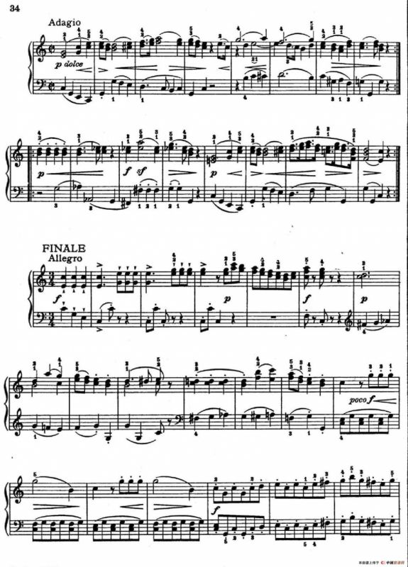 6 Viennese Sonatinas K.439b（6首维也纳小奏鸣曲·Ⅵ）