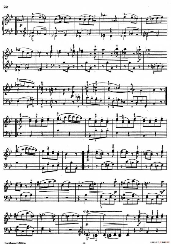 6 Viennese Sonatinas K.439b（6首维也纳小奏鸣曲·Ⅳ）