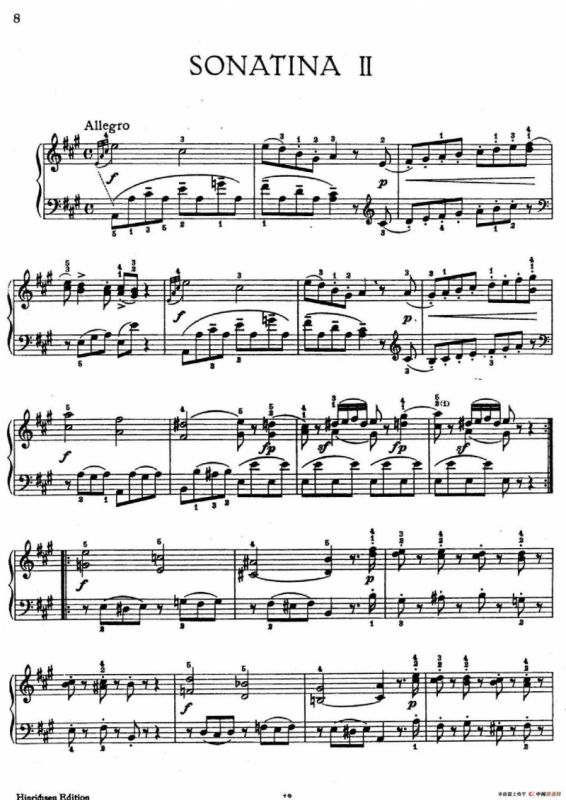 6 Viennese Sonatinas K.439b（6首维也纳小奏鸣曲·Ⅱ）