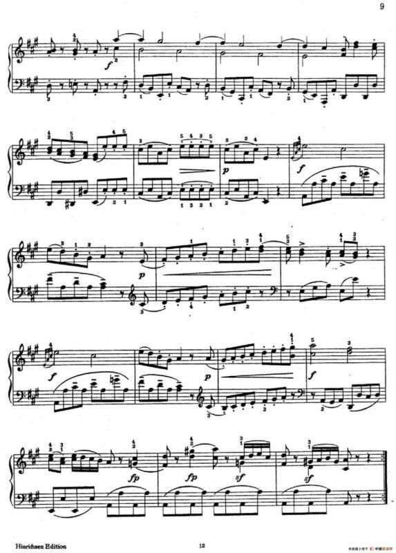 6 Viennese Sonatinas K.439b（6首维也纳小奏鸣曲·Ⅱ）