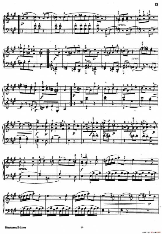 6 Viennese Sonatinas K.439b（6首维也纳小奏鸣曲·Ⅱ）