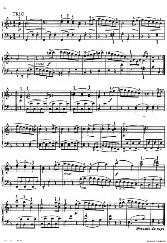 6 Viennese Sonatinas K.439b（6首维也纳小奏鸣曲·Ⅰ）