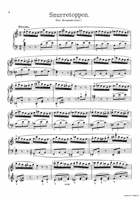 Six Humorous Bagatelles Op.11（6首幽默小品·2）