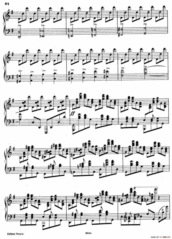 Six Etudes Op.23（6首练习曲·Ⅵ）