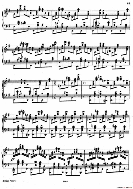 Six Etudes Op.23（6首练习曲·Ⅵ）