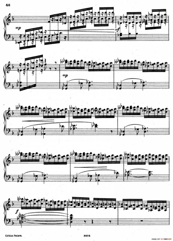 Six Etudes Op.23（6首练习曲·Ⅴ）