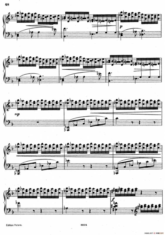 Six Etudes Op.23（6首练习曲·Ⅴ）