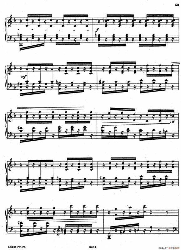 Six Etudes Op.23（6首练习曲·Ⅴ）