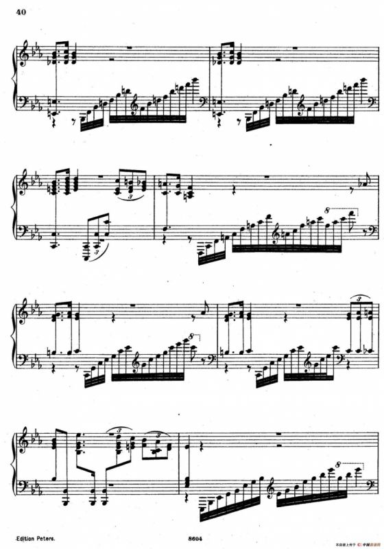 Six Etudes Op.23（6首练习曲·Ⅳ）