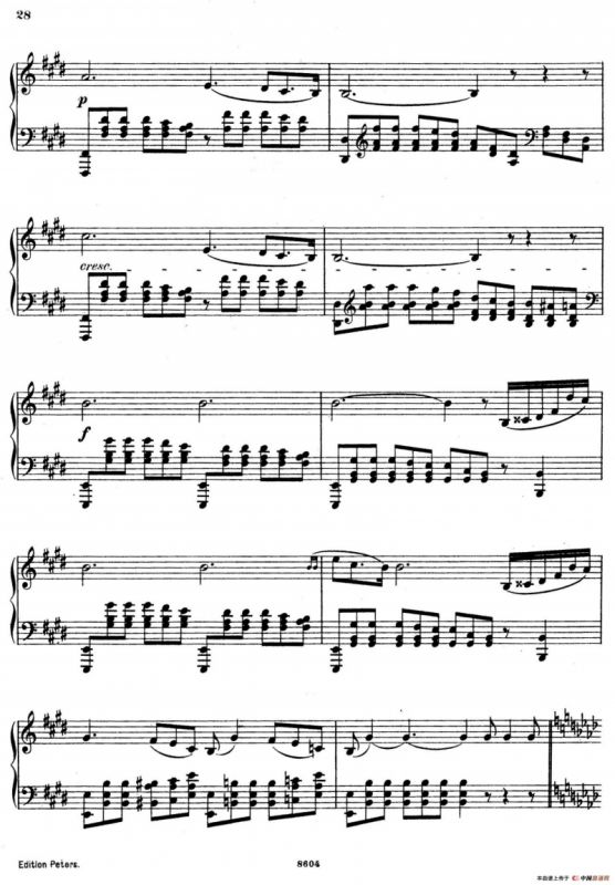 Six Etudes Op.23（6首练习曲·Ⅲ）