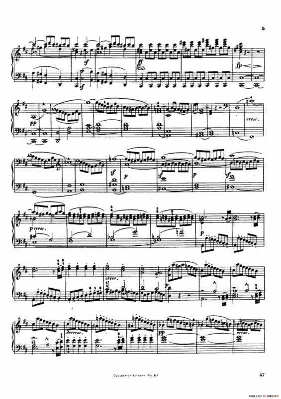 String Quartet No.3 in D Major Op.18-3（D大调第三弦乐四重奏·钢琴独奏版）