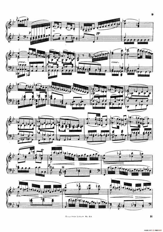 String Quartet No.3 in D Major Op.18-3（D大调第三弦乐四重奏·钢琴独奏版）