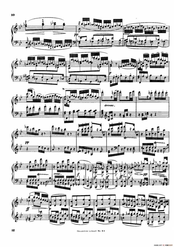 String Quartet No.3 in D Major Op.18-3（D大调第三弦乐四重奏·钢琴独奏版）