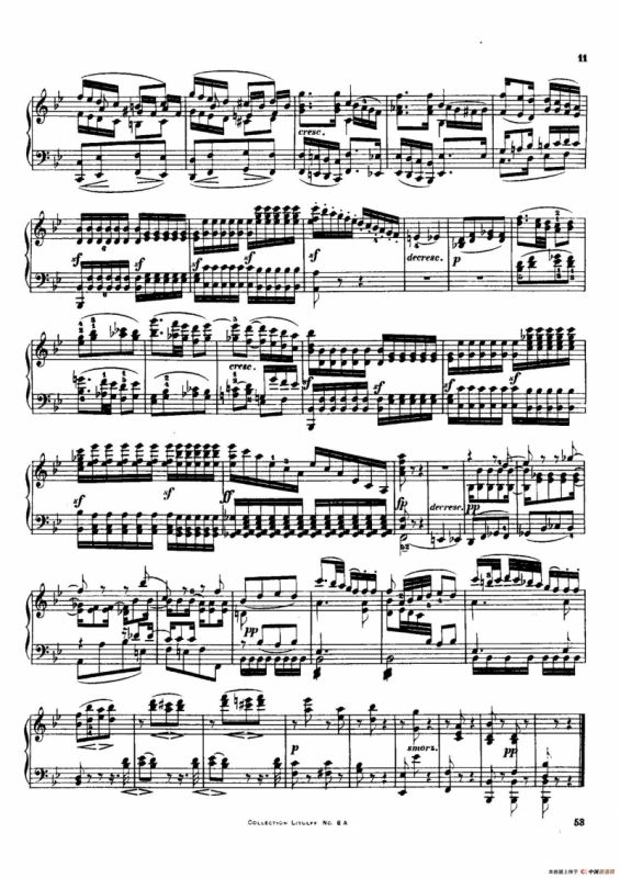 String Quartet No.3 in D Major Op.18-3（D大调第三弦乐四重奏·钢琴独奏版）