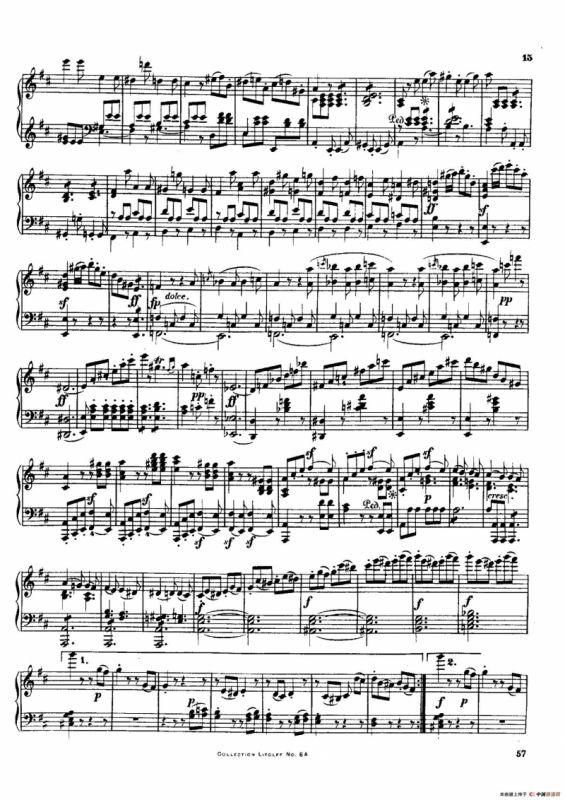 String Quartet No.3 in D Major Op.18-3（D大调第三弦乐四重奏·钢琴独奏版）