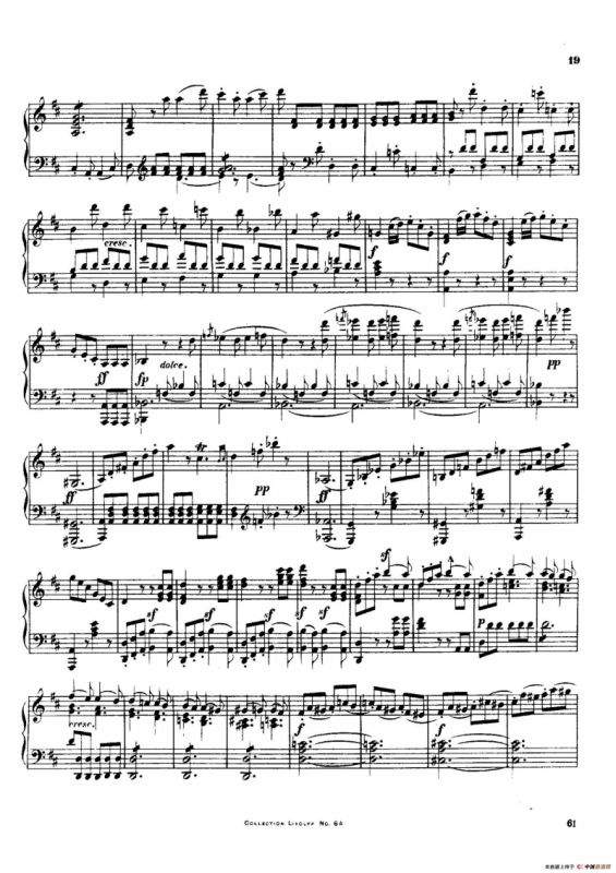 String Quartet No.3 in D Major Op.18-3（D大调第三弦乐四重奏·钢琴独奏版）
