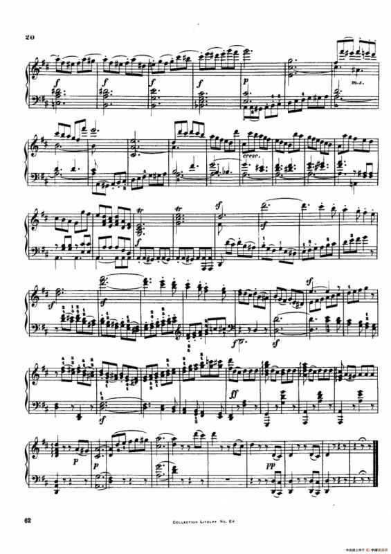 String Quartet No.3 in D Major Op.18-3（D大调第三弦乐四重奏·钢琴独奏版）