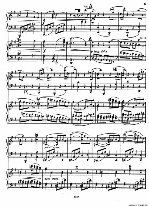 Symphony No.4 in e Minor Op.98（e小调第四交响曲·双钢琴）