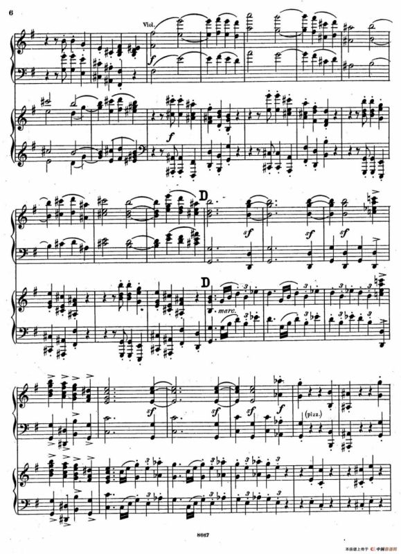 Symphony No.4 in e Minor Op.98（e小调第四交响曲·双钢琴）