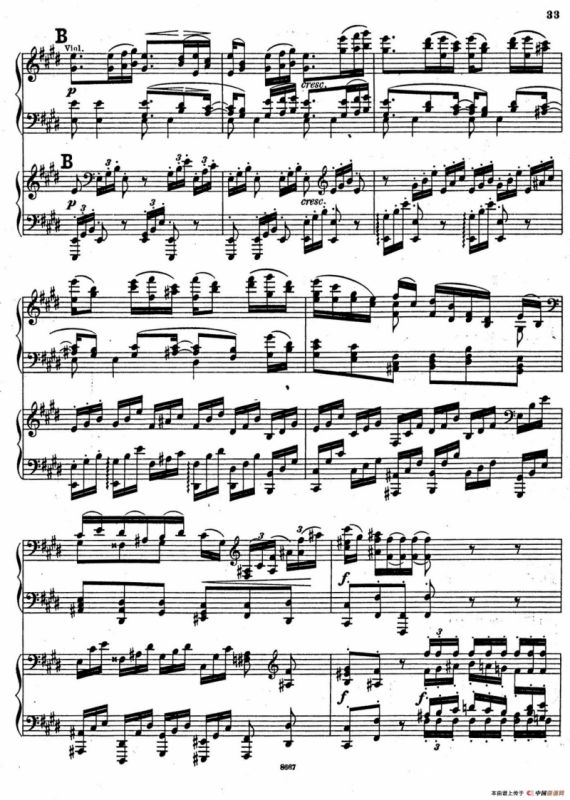 Symphony No.4 in e Minor Op.98（e小调第四交响曲·双钢琴）