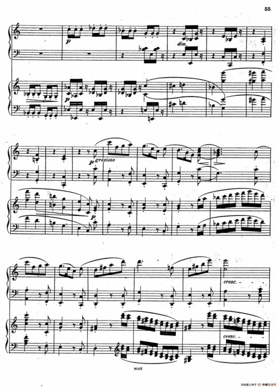 Symphony No.4 in e Minor Op.98（e小调第四交响曲·双钢琴）