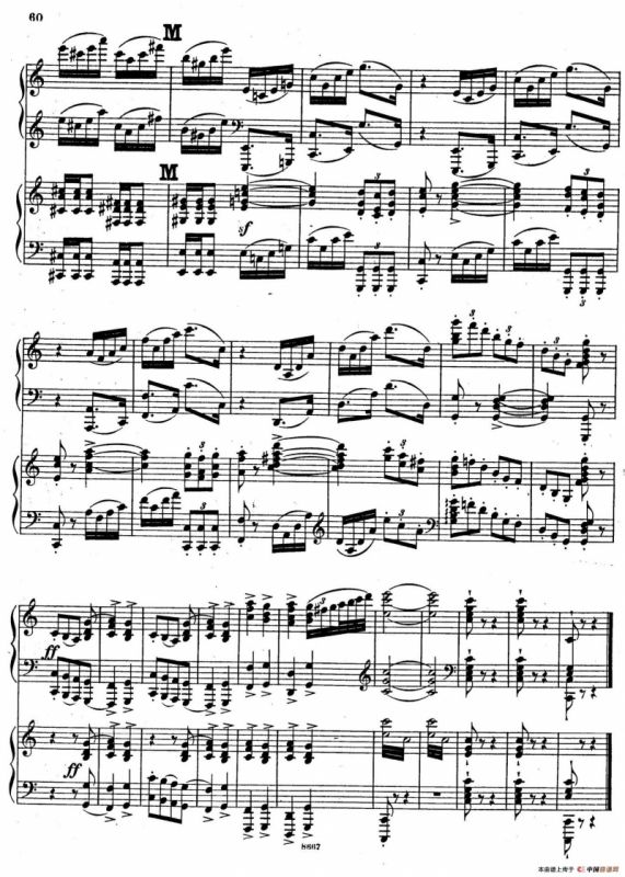 Symphony No.4 in e Minor Op.98（e小调第四交响曲·双钢琴）