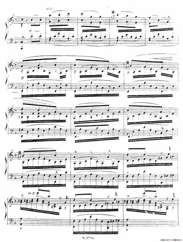 Canzonette Italienne Op.36-5（意大利小歌曲）