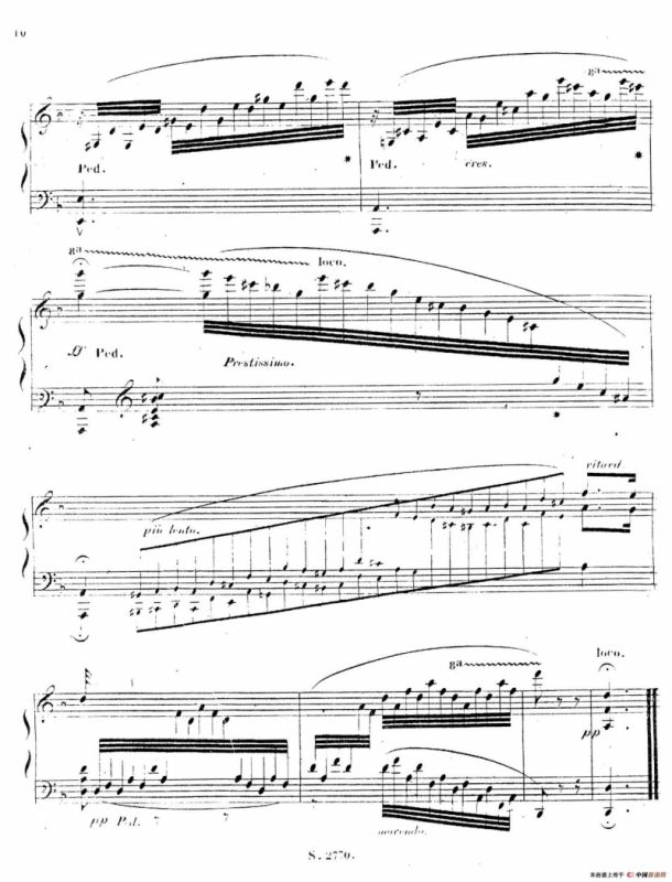 Canzonette Italienne Op.36-5（意大利小歌曲）