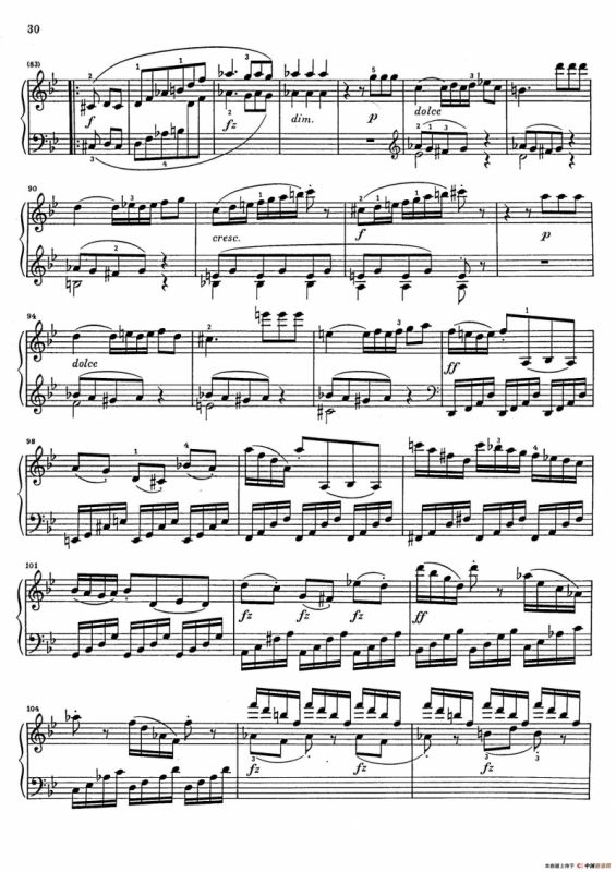 Sonata in g Minor Op.34-2（g小调钢琴奏鸣曲）