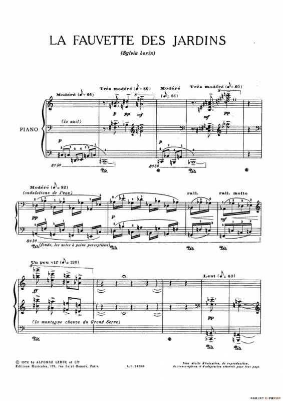 La Fauvette des Jardins（园林莺）