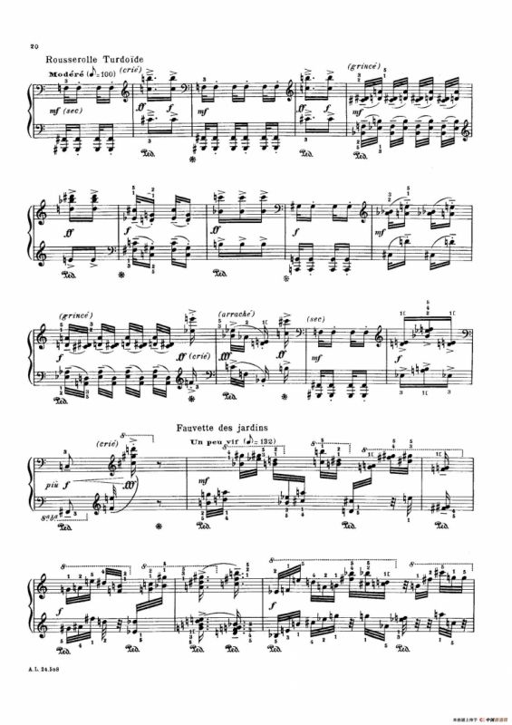 La Fauvette des Jardins（园林莺）