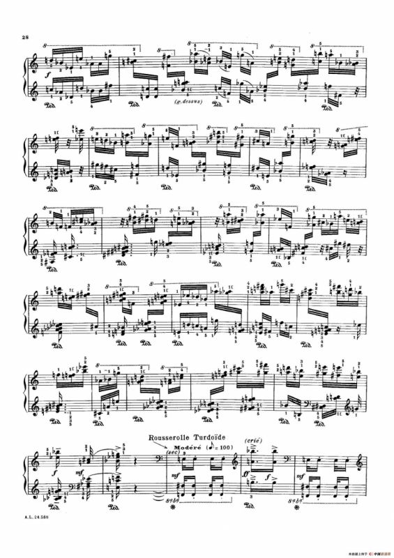 La Fauvette des Jardins（园林莺）