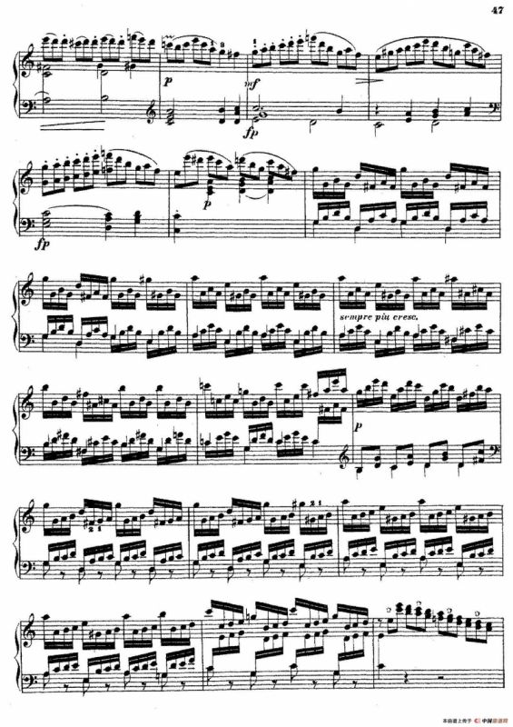 Piano Sonata No.4 in C Major Op.38（C大调第四钢琴奏鸣曲）